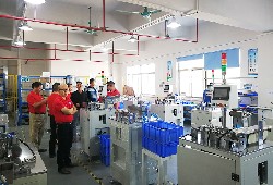 Partners visit the factory